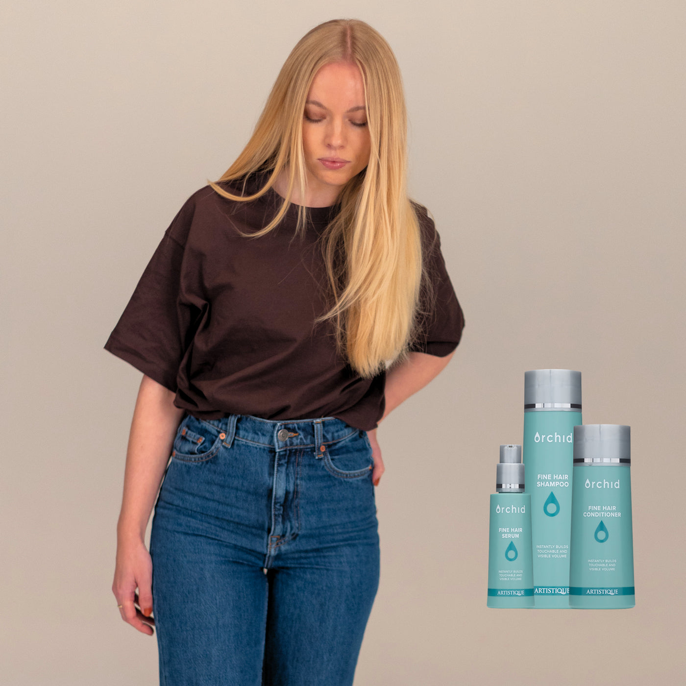 Orchid Fine Hair Shampoo (300ml)